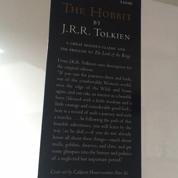 Paper Back Book " The Hobbit" By J.R.R. Tolkien - Picture 3 of 3